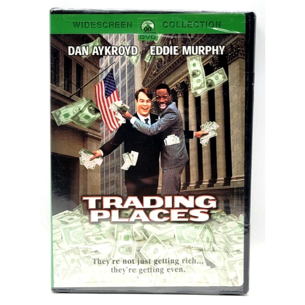 Trading Places DVD Widescreen 1983 Eddie Murphy Dan Aykroyd Factory Sealed New